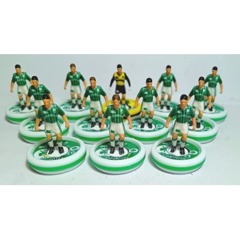 Subbuteo Andrew Table Soccer Panathinaikos 1985-86  on new type WSB Professional bases